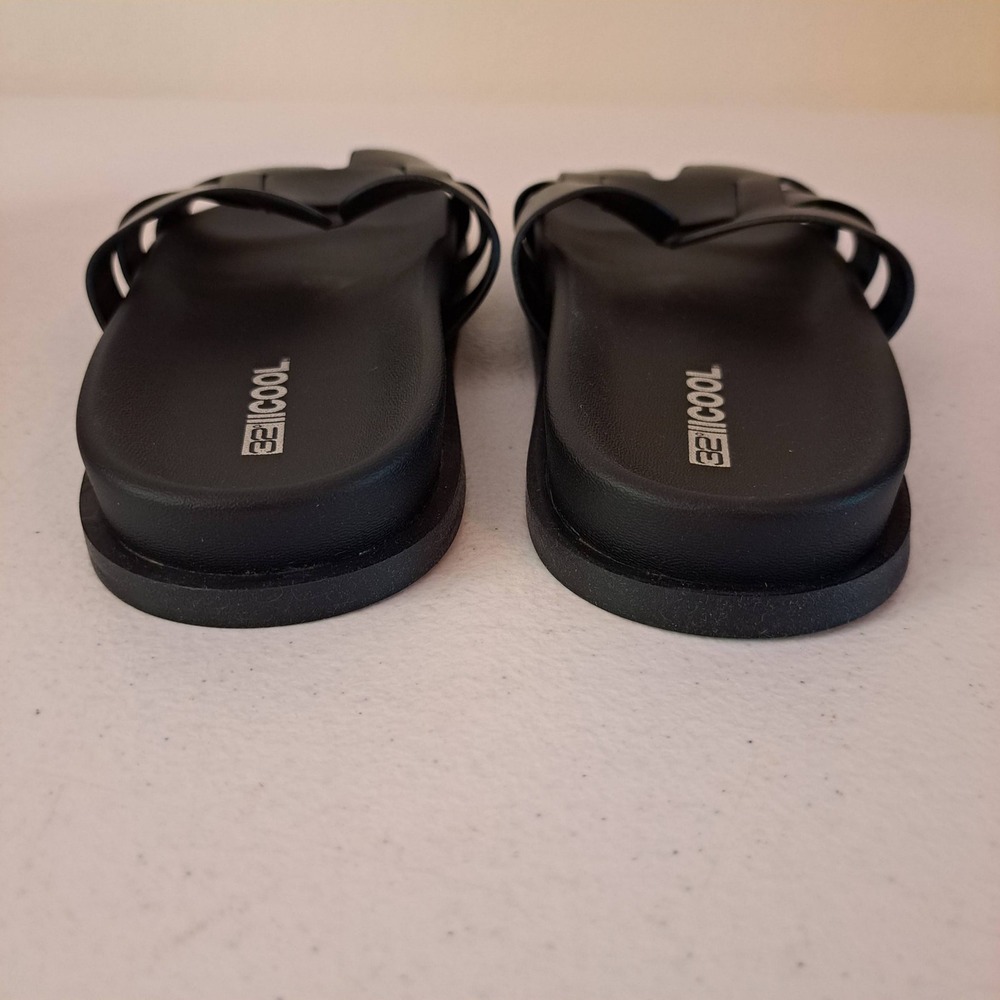 32 Degrees Black Slide Sandals - Picture 6 of 14